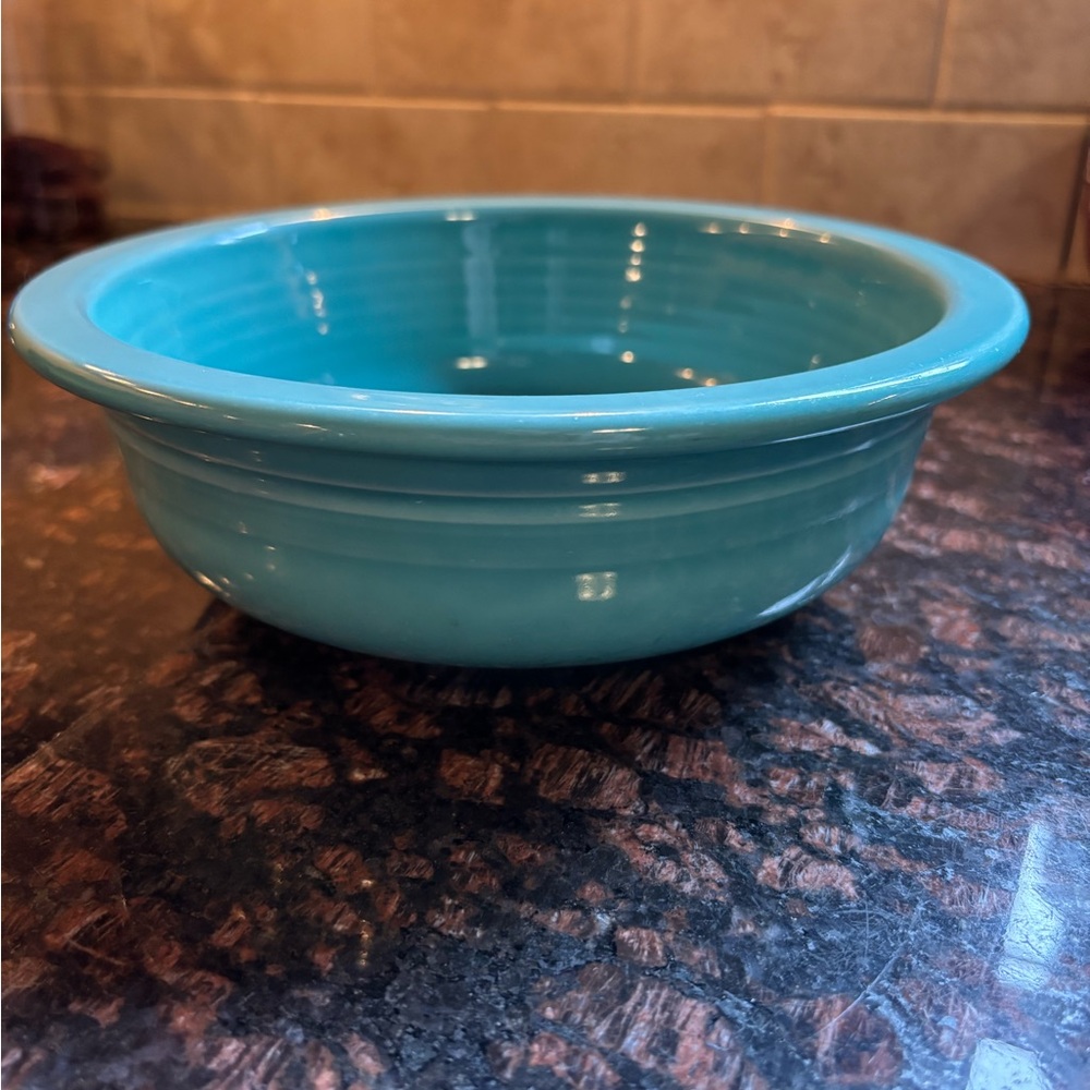 Fiesta Peacock Large Pasta/Soup Bowl